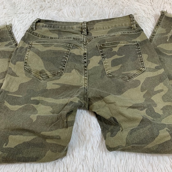 Dance & Marvel Jeans Dance Marvel Distressed Camo Jeans Poshmark